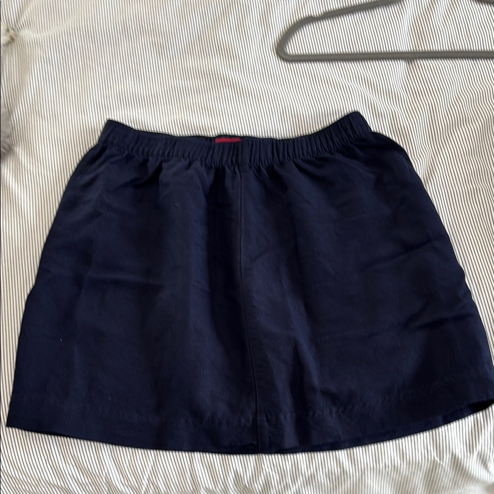 Classic Navy Blue Women's Skirt